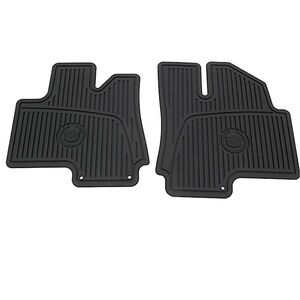 CADILLAC Mats Genuine OEM All Weather SRX 2010 - 2014 Front Black Rubber